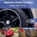 Preciva Tire Tread Depth Gauge,Digital Tire Thread Measuring Gauge Brake Tire Wear Checker Measuring Tools