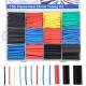 750 PCS Heat Shrink Tubing, Preciva 2: 1 Wire Cable Wrap Tube Multicolor