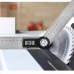Winkelmesser, Preciva Digital Winkelschmiege mit Feststellfunktion, Messbereich: 000.0°~999.9°, Lineal aus Edelstahl für Holzarbeiten, Heimarbeit - 400 mm/ 14 Zoll 